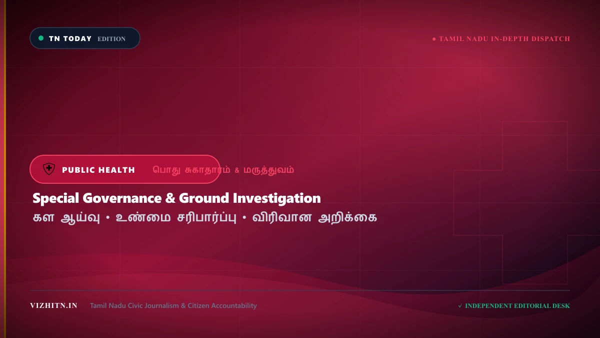 Makkalai Thedi Maruthuvam Expansion: Mobile Units Add Palliative Care
